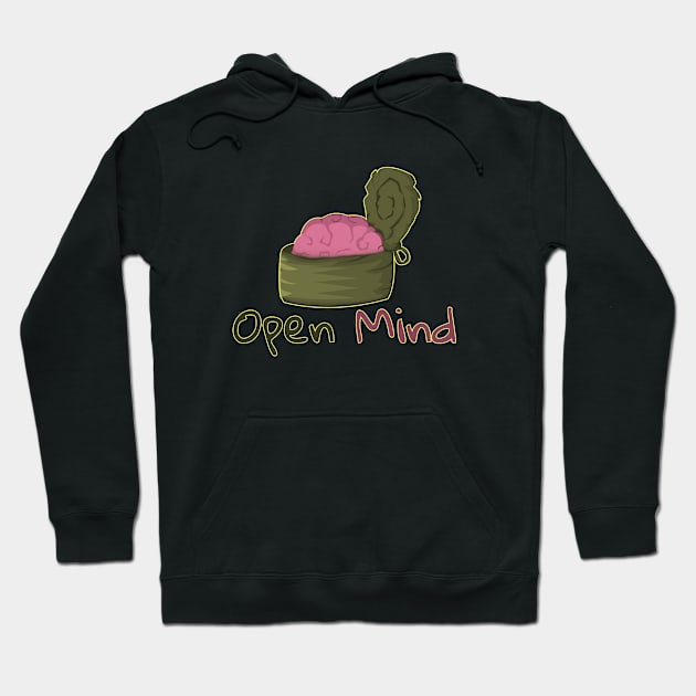 Open Mind Hoodie by MaeVector